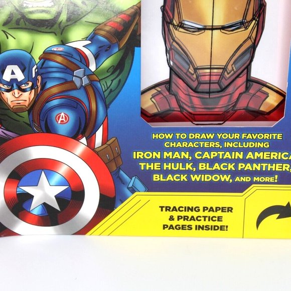 Learn to Draw Marvel Avengers: How To Draw Your Favorite Characters Step by Step - Picture 3 of 7